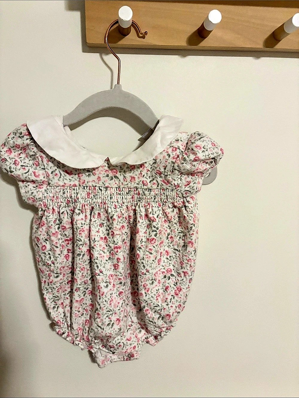 Janie and Jack The Spring Garden Matching Baby Romper